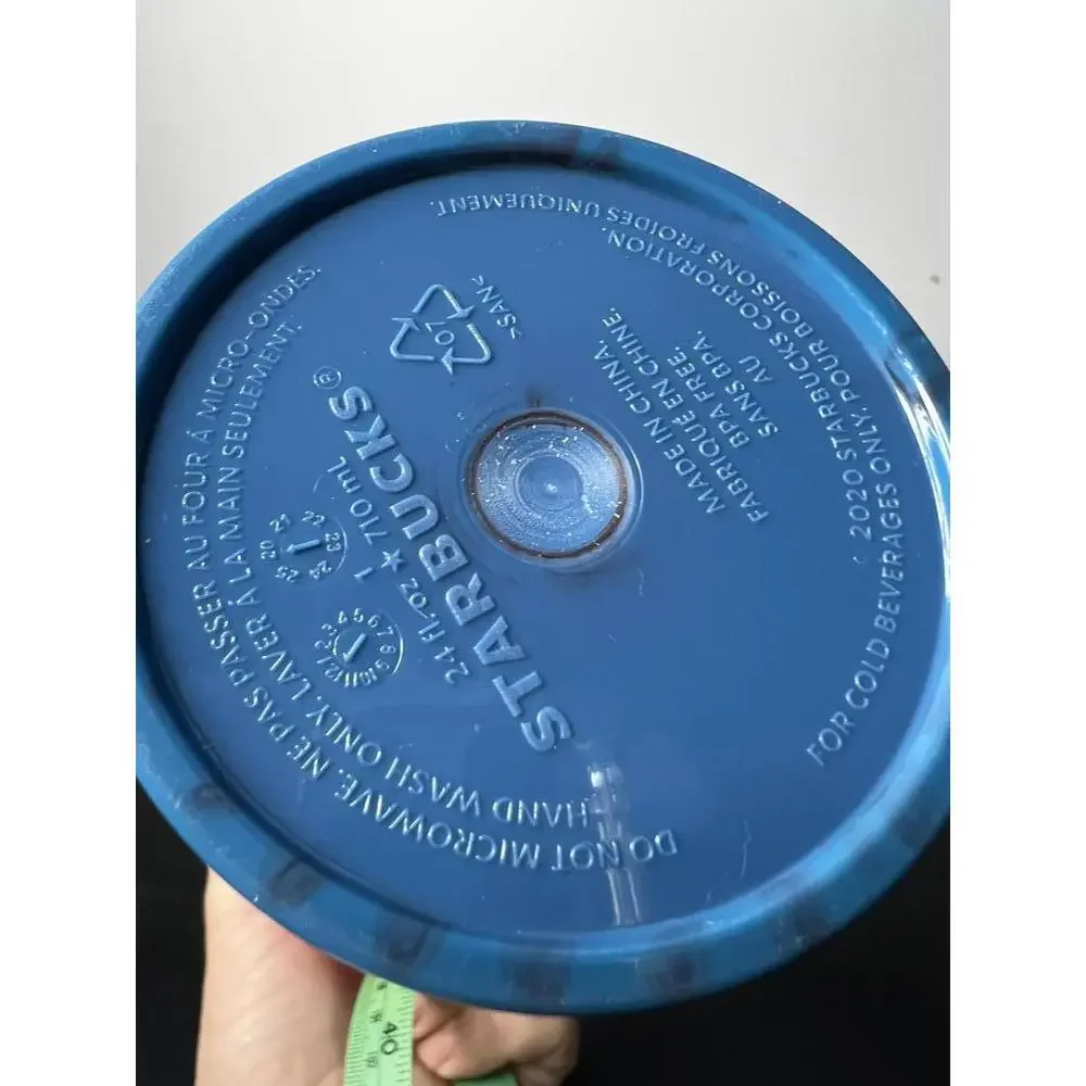 Starbucks Summer 2021 Color Wave Trio‎ Red Blue Aqua Tumbler Cold Cup 24oz